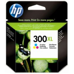 hp 300XL High Yield Ink Cartridge, Tri-Colour Single Pack, CC644EE